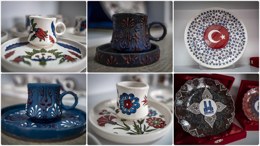 Erzurum’da geleneksel Sanatın modern dönüşümü: Çini Kursu kadınlara umut oluyor!