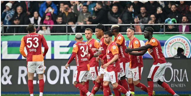Galatasaray, Rizespor Engelini 3 Golle Geçti!
